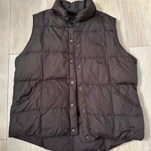 Women’s chocolate brown size large LANDS END